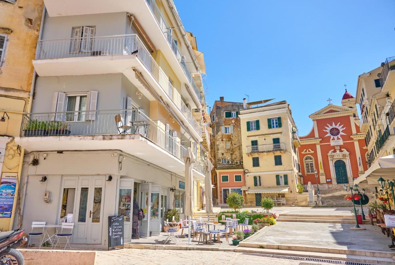 Appartamento Casa Spilia Corfu Town Esterno foto